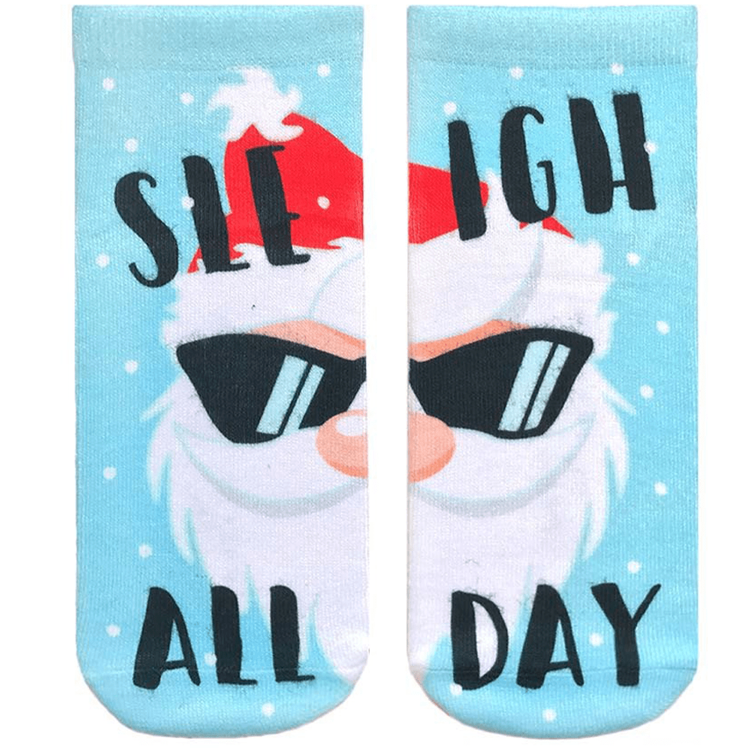 Sleigh All Day Unisex Ankle Socks Blue