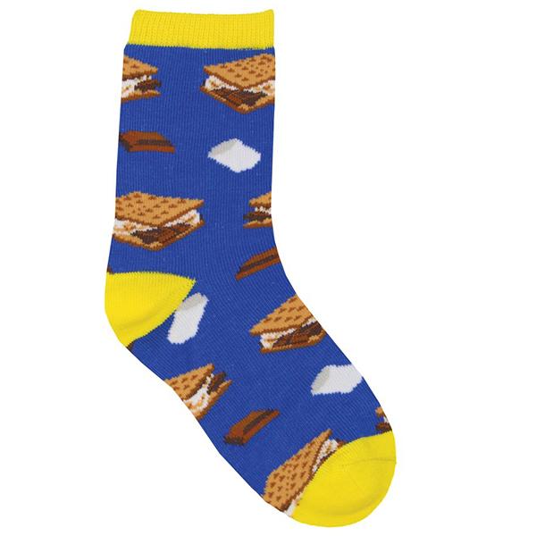 Want S'More Children's Socks Blue / 7-10