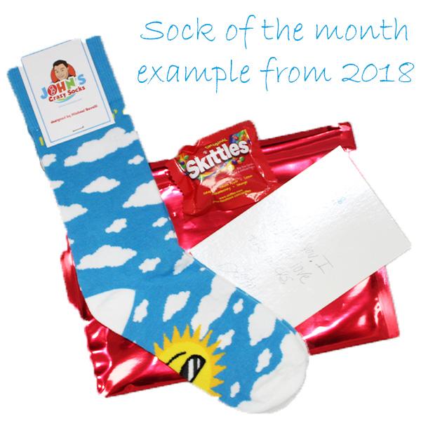 Sock of the Month Club - 3 Month Prepaid