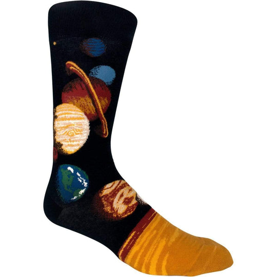Solar System Men’s Crew Sock black