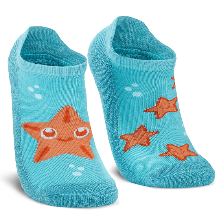 Ella's Healing Starfish Ankle Socks