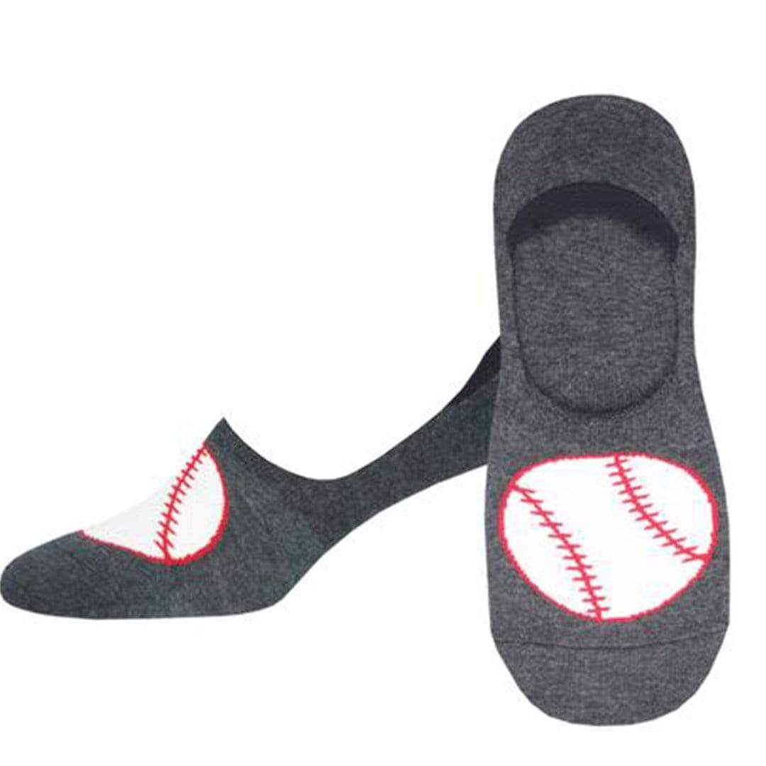 Strike Three Socks Men's Liner Sock Gray