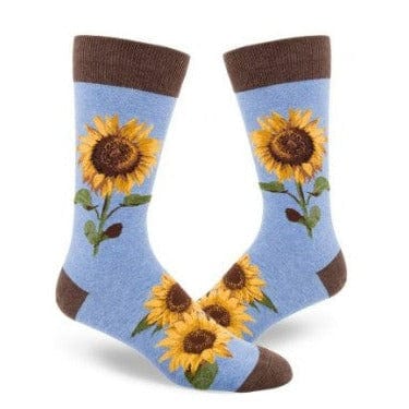 Sunflower Men's Crew Socks Blue