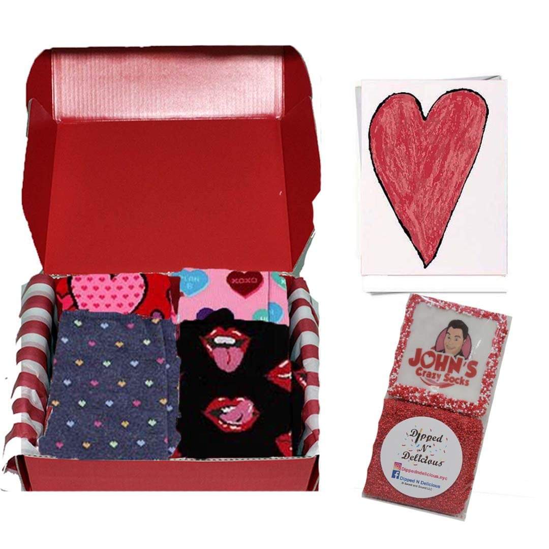 Valentine&#39;s Day Sweetness Box Red / Pink / Black