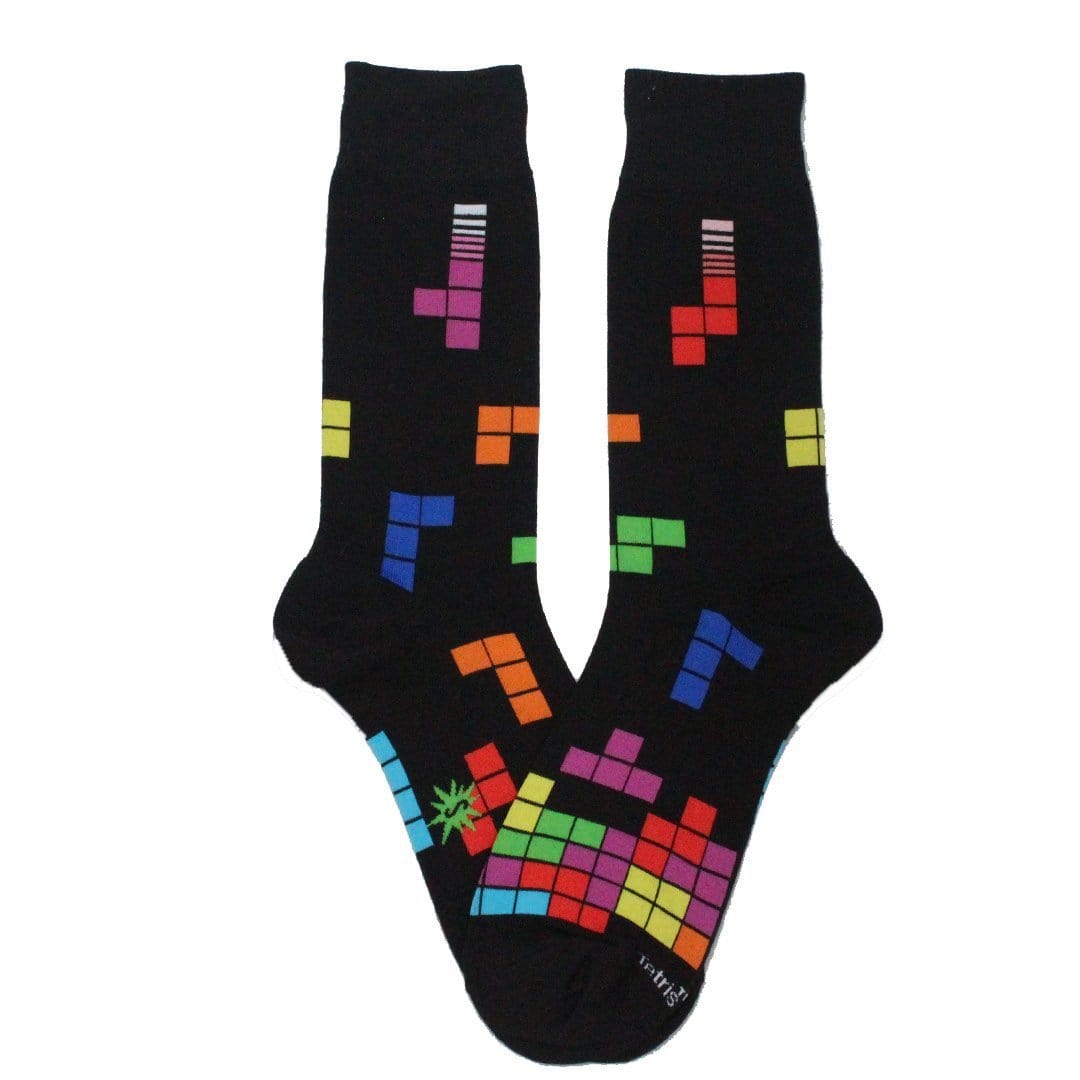 Tetris Action Crew Socks Men / Black