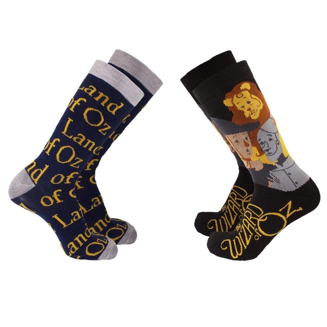 Wizard Of Oz Socks 2 Pack Black